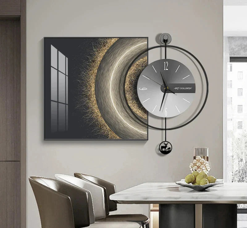 LuxClock – Modern and Creative Wall Clock