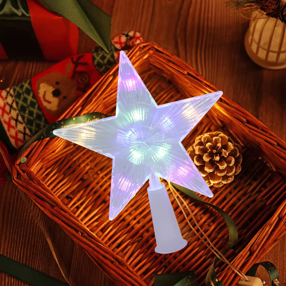 Starlit - Luminous Star for the Top of the Christmas Tree 