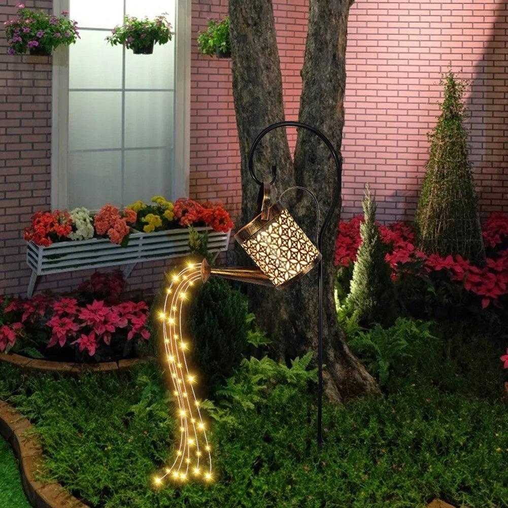 Cascade - Solar Powered Illuminated Watering Can 