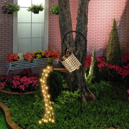 Cascade - Solar Powered Illuminated Watering Can 