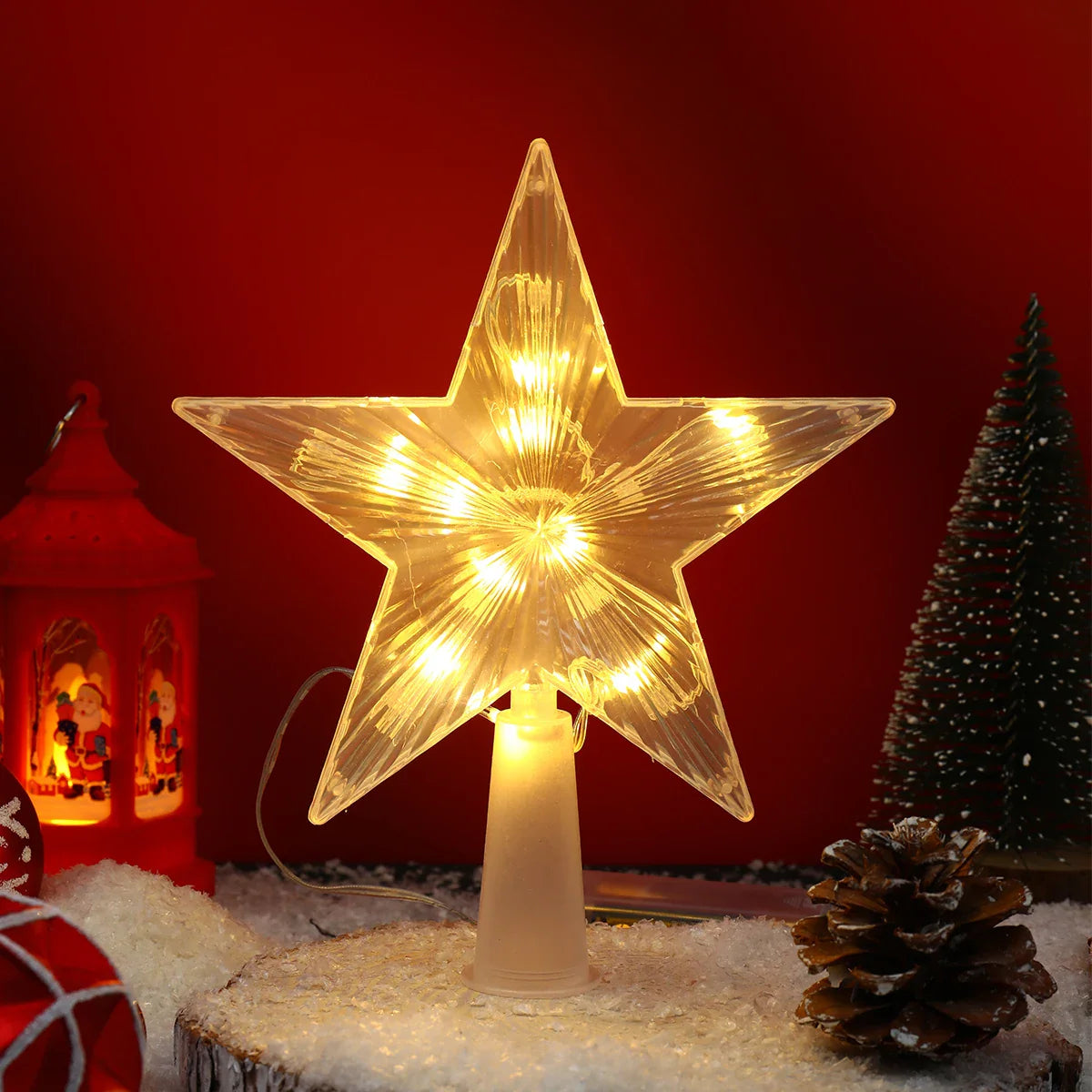 Starlit - Luminous Star for the Top of the Christmas Tree 