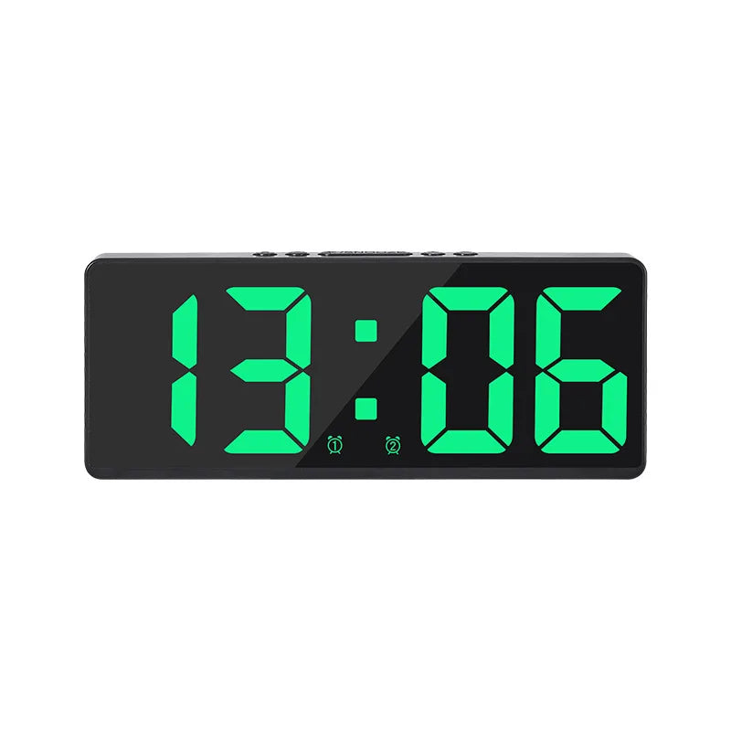 VoiceSnooze – LED Alarm Clock with Voice Control and Silent Night Mode