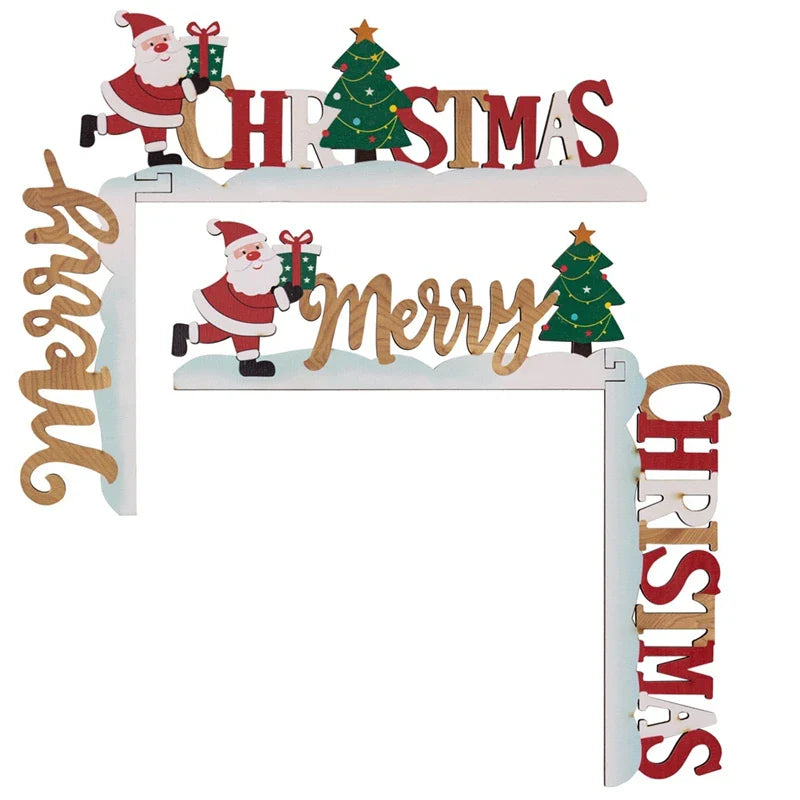 OrnementFestif - Wooden Decorative Frame for Christmas