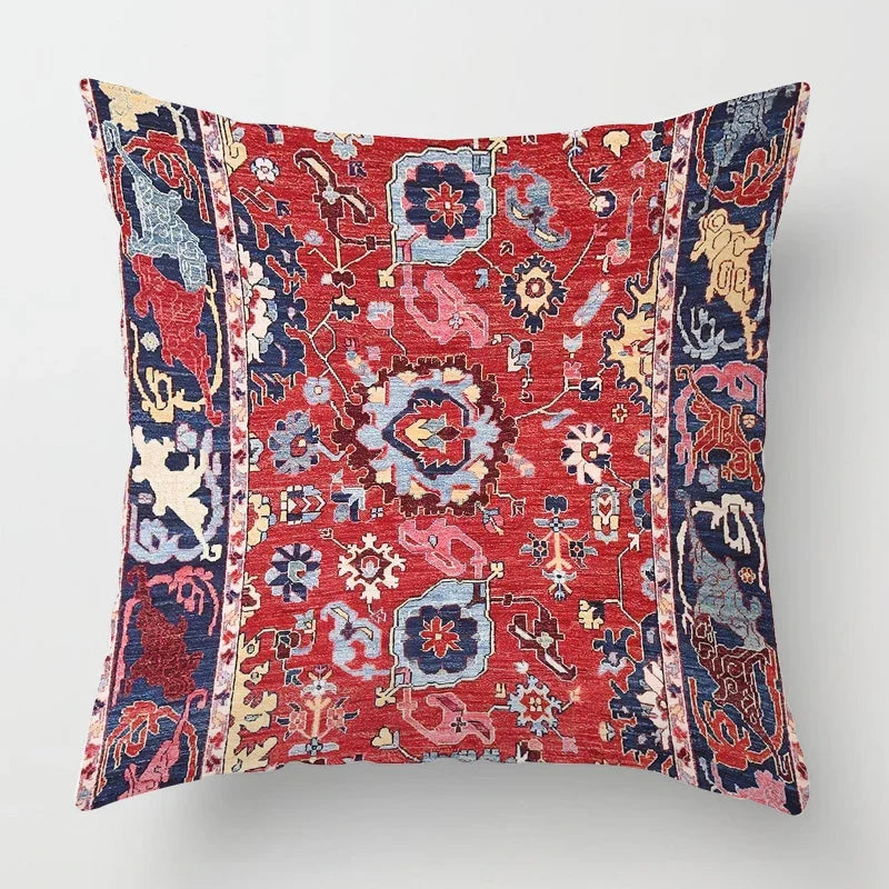 SaharaStyle - Moroccan Pattern Cushion Cover for Office and Living Room 