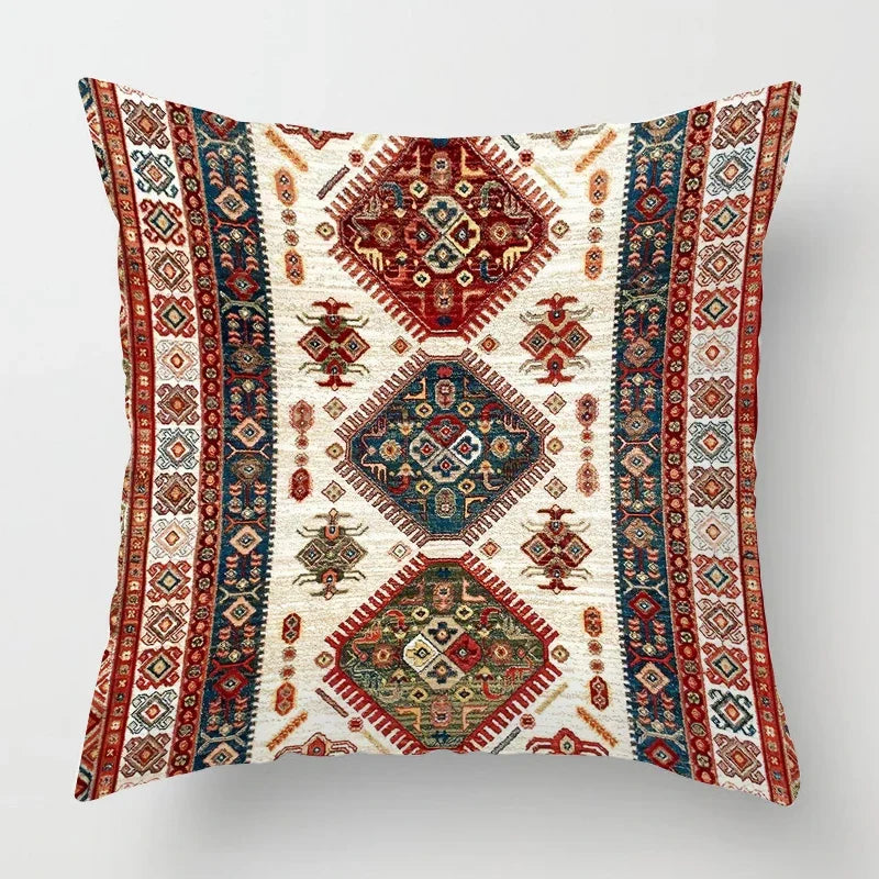 SaharaStyle - Moroccan Pattern Cushion Cover for Office and Living Room 