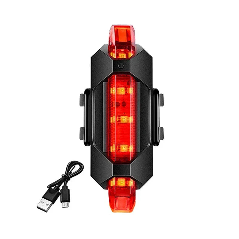 Bike Light - Rechargeable Lighting Set with Multiple Modes