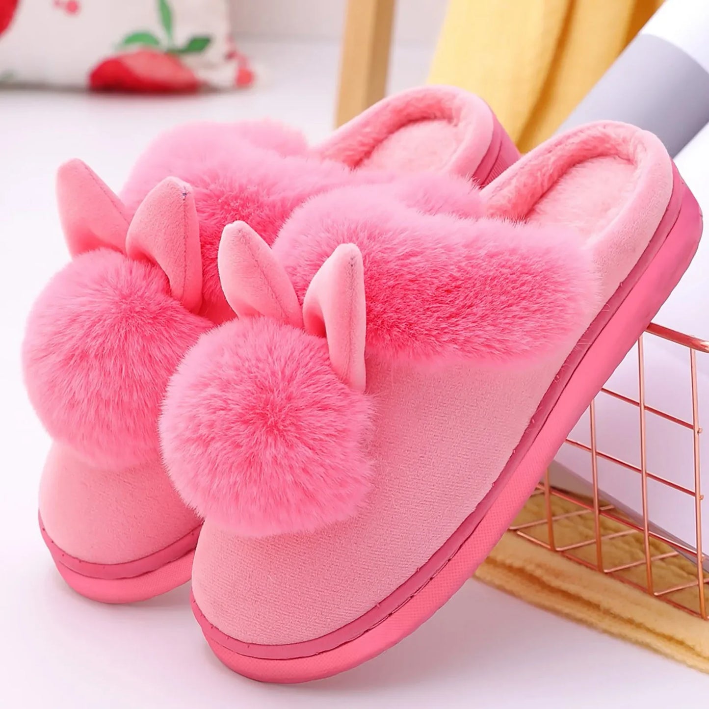 CozyBunny - Slippers with bunny ears 