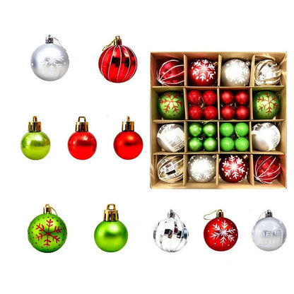 MulticolorTreeBalls - Multicolored Christmas Balls