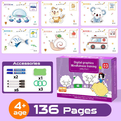 Magic Tracing Workbook Set for Kids