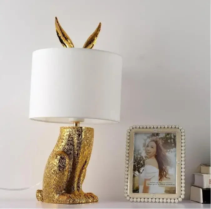 NordicCharm - Table lamp with Rabbit