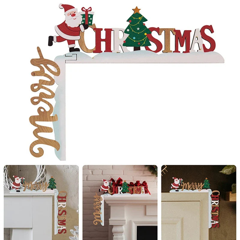 OrnementFestif - Wooden Decorative Frame for Christmas