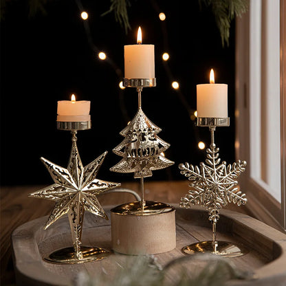 Lueur - Star and Christmas Tree Candle Holder