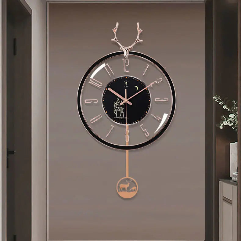 PolarisClock – Luxe Stille Wandklok