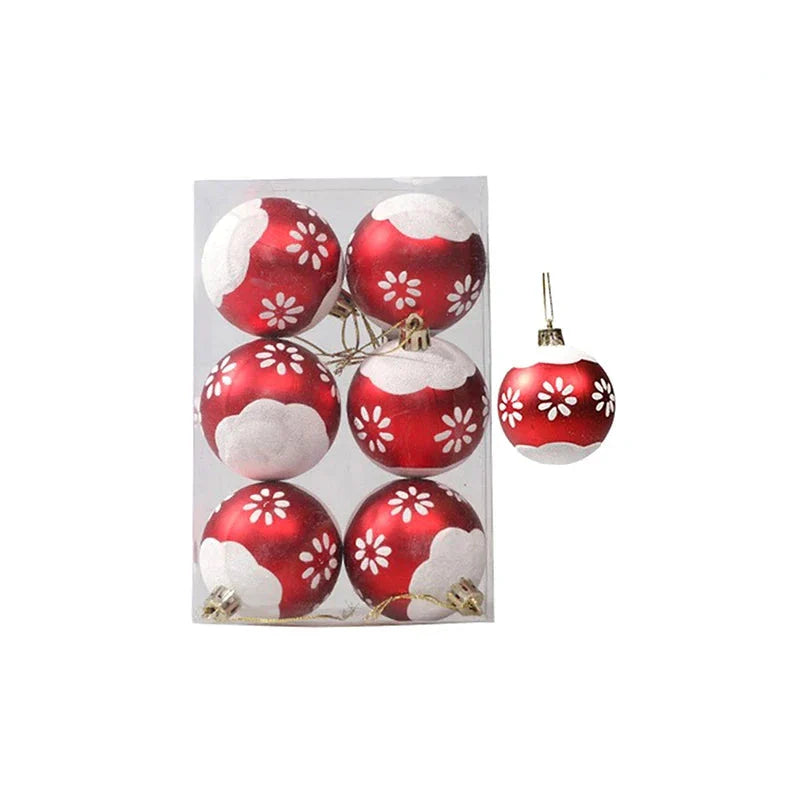 Snowflake - Elegant Snowflake Christmas Baubles 