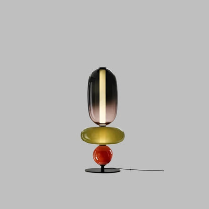 ChromaLuxe - Designer Floor Lamp with Color Accents