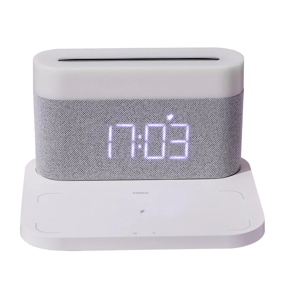 Multifunctional - 15W Charging Station with Illuminated Alarm 