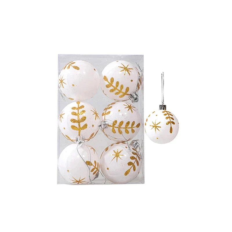 Snowflake - Elegant Snowflake Christmas Baubles 