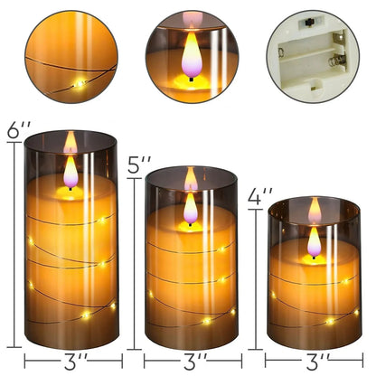 Flameflex - LED Candles without Flame with Realistic Effect