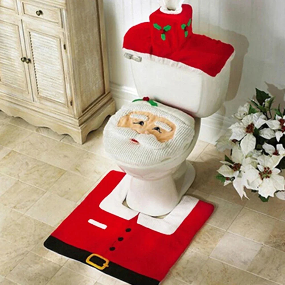 HolidayDecor – Festive Toilet Decoration