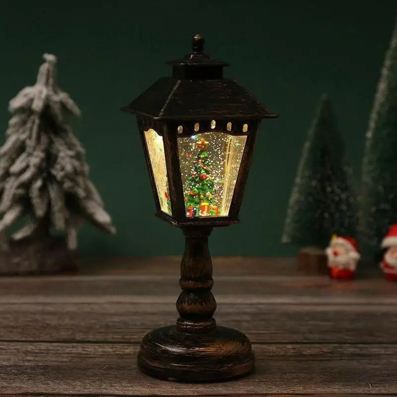 LumiereEnchantee - Musical and Illuminated Christmas Lamp 