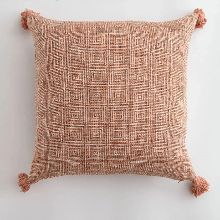 CreamCozy - Decorative Cushion Cover with Linen French 