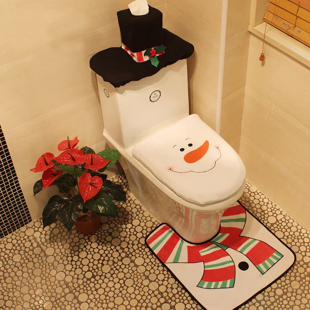 HolidayDecor – Festive Toilet Decoration