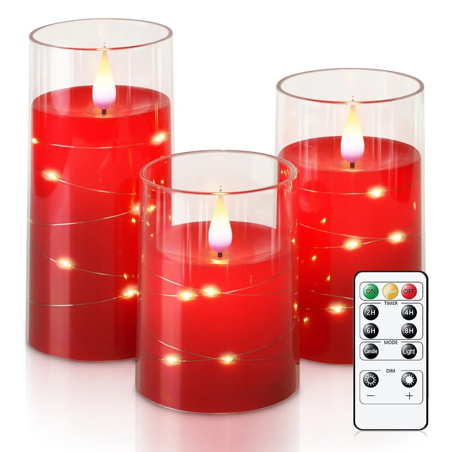 Flameflex - LED Candles without Flame with Realistic Effect