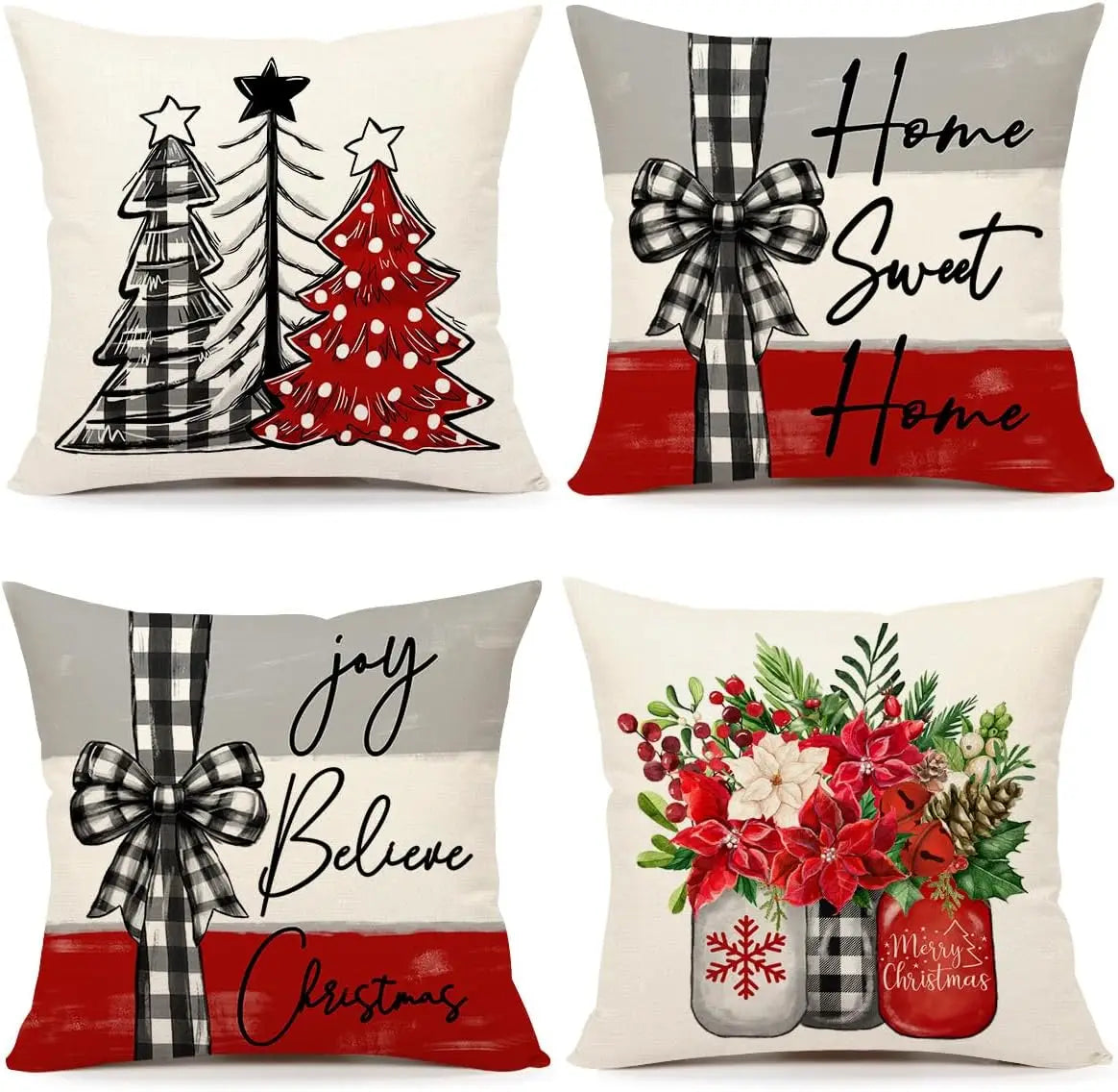 HolidayThrow – Christmas Cushion Cover 