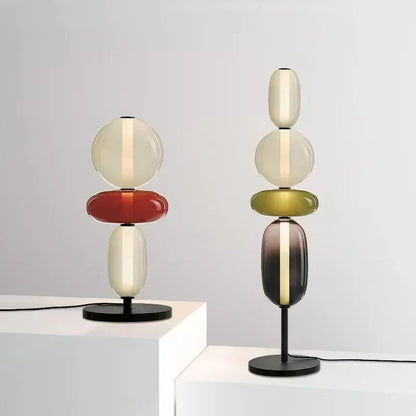 ChromaLuxe - Designer Floor Lamp with Color Accents