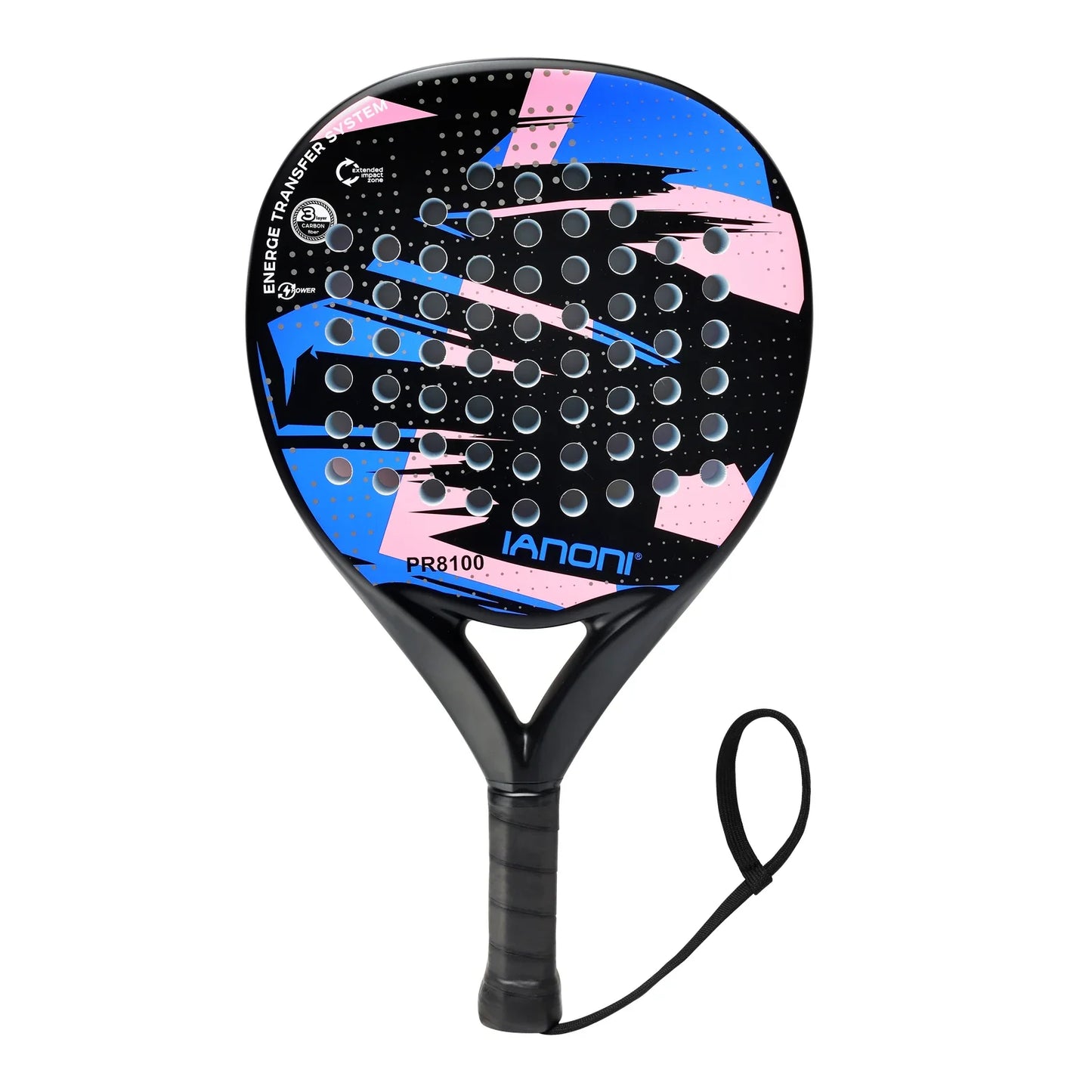 PadelProFlex - Carbon Racket met EVA Schuimkern