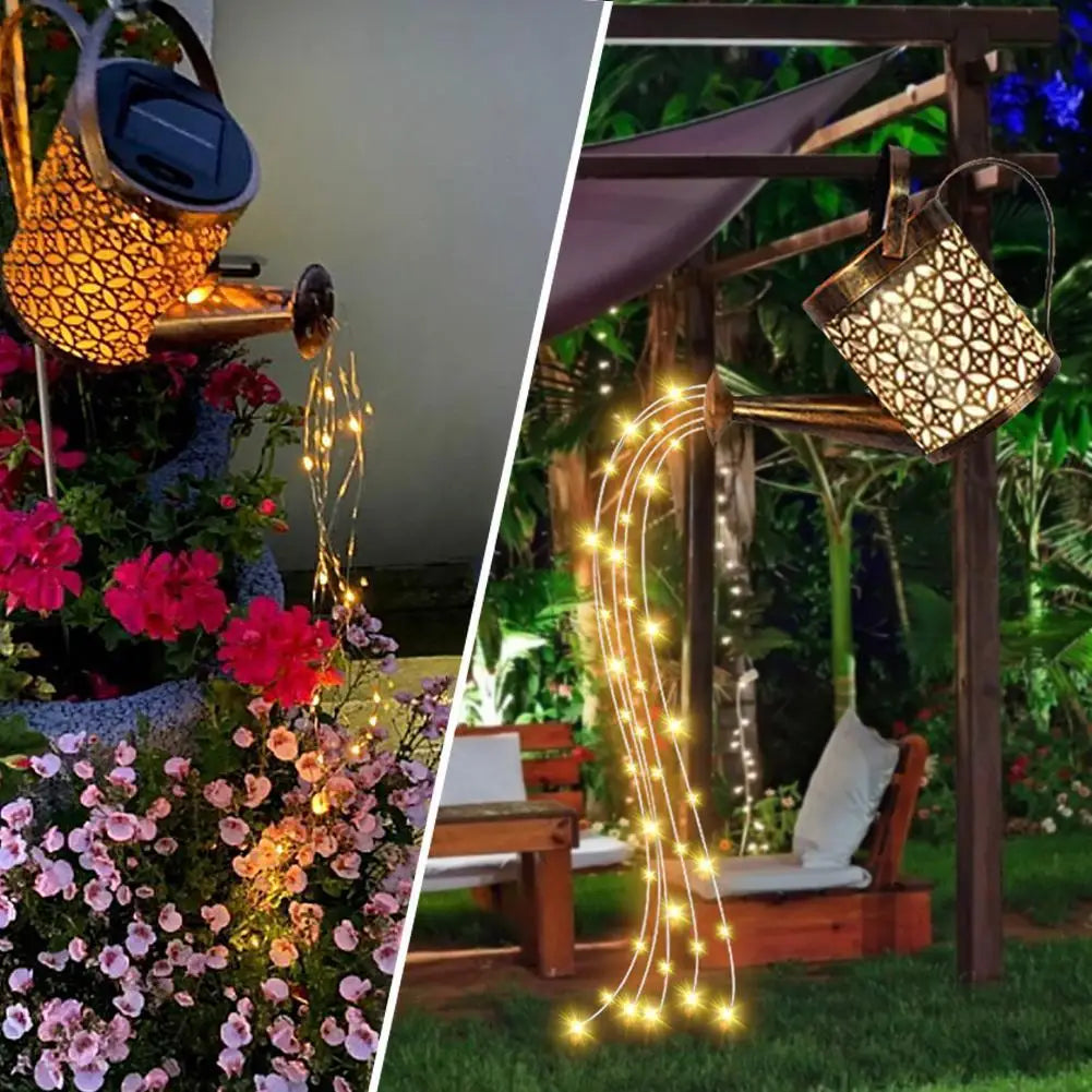 Cascade - Solar Powered Illuminated Watering Can 