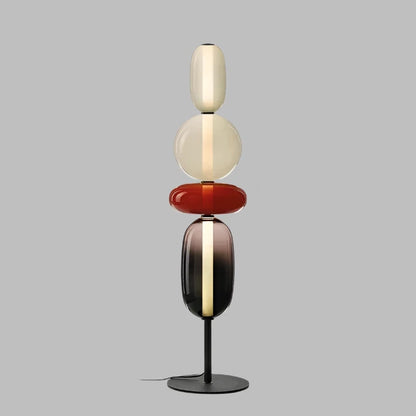 ChromaLuxe - Designer Floor Lamp with Color Accents