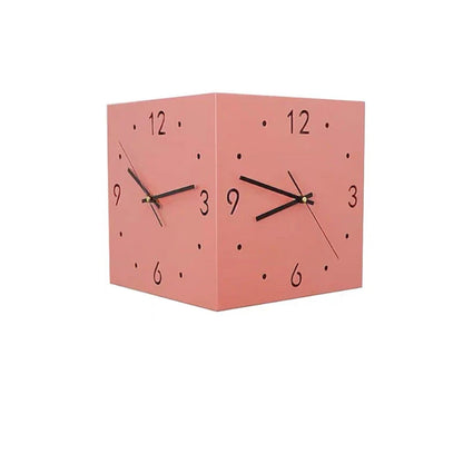 CornerTime – Creatieve Elegante Vierkante Wandklok