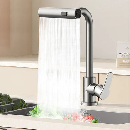 GrayStream – Swivel Cascade Kitchen Faucet 