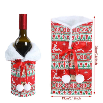 Wine Warmer - Wine Bottle Cover for Christmas 