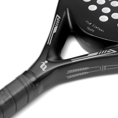 PowerGrip Pro - Lichtgewicht Carbon Vezel Racket