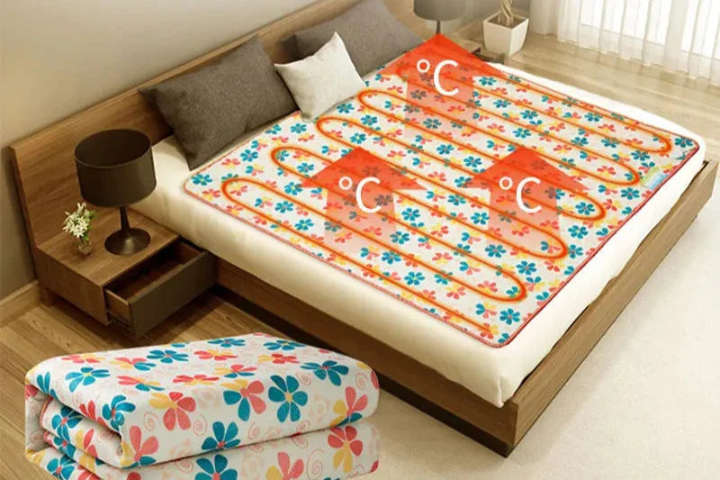 HeatWave - Electric Bed Blanket with Temperature Control 