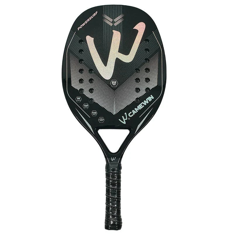 ProCarbo Grip - Beach Tennis Racket made of 3K Carbon 