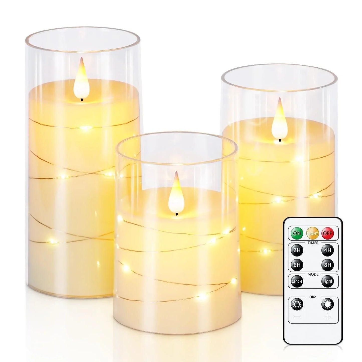 Flameflex - LED Candles without Flame with Realistic Effect