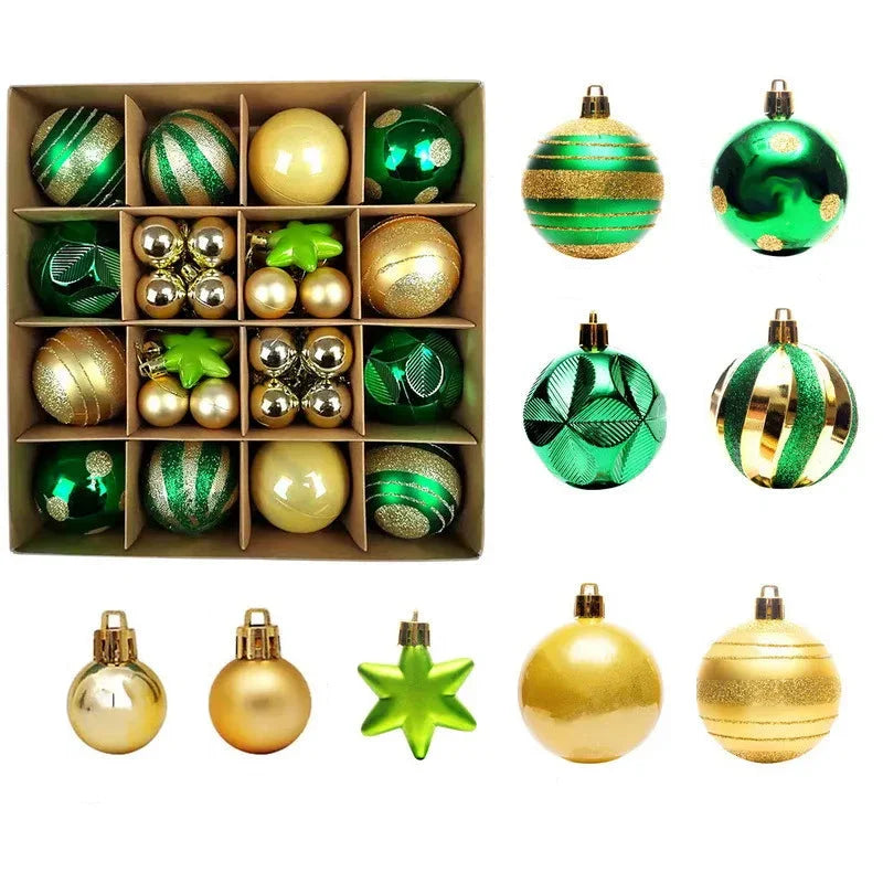 MulticolorTreeBalls - Multikleure Kerstballen