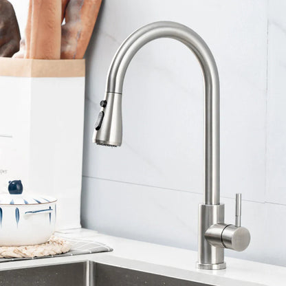 BlackStream – Retractable Kitchen Mixer Tap 