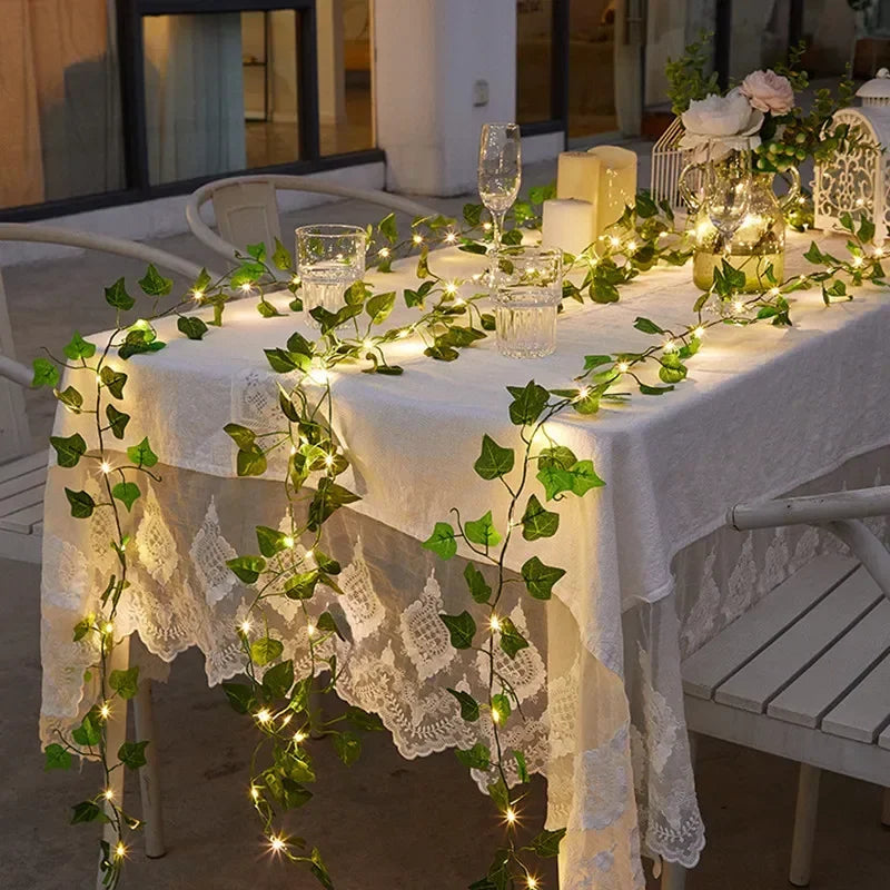 LeafLights – Decoratieve Groene Klimopverlichting