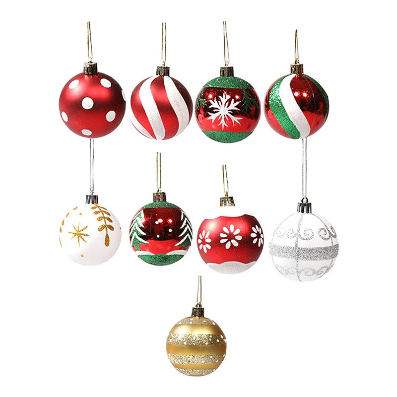 Snowflake - Elegant Snowflake Christmas Baubles 