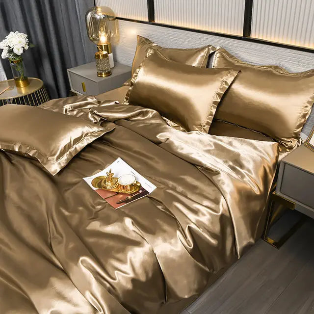 SatinLuxe - Elegante Satin Duvet Cover