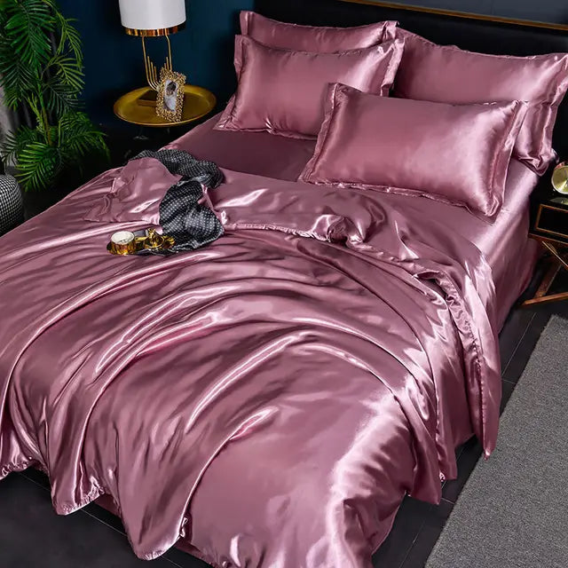 SatinLuxe - Elegante Satin Duvet Cover