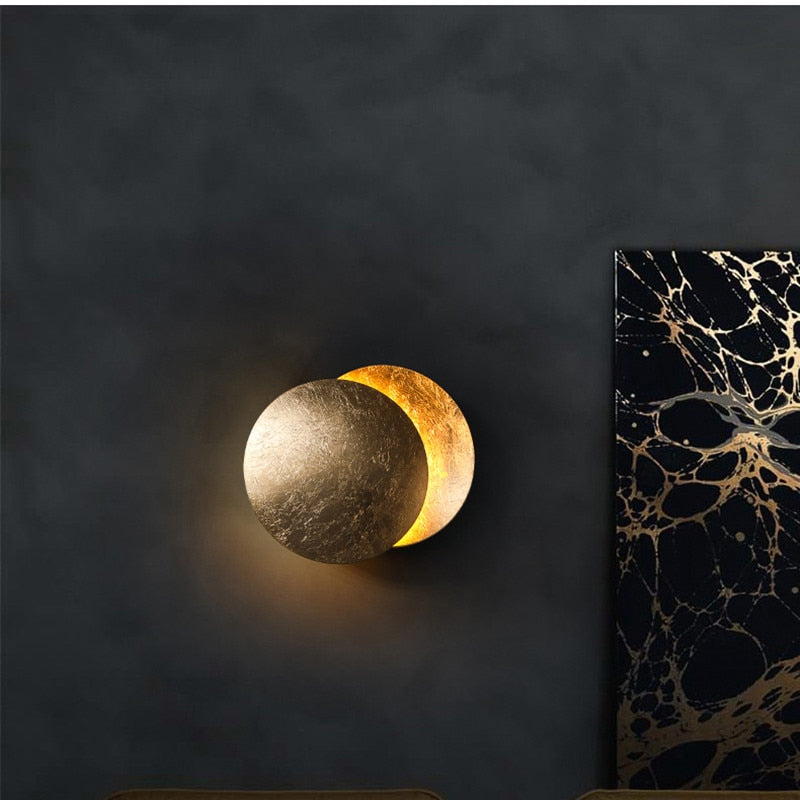 EclipseLamp - Wandlamp met Zonne-eclipse Design