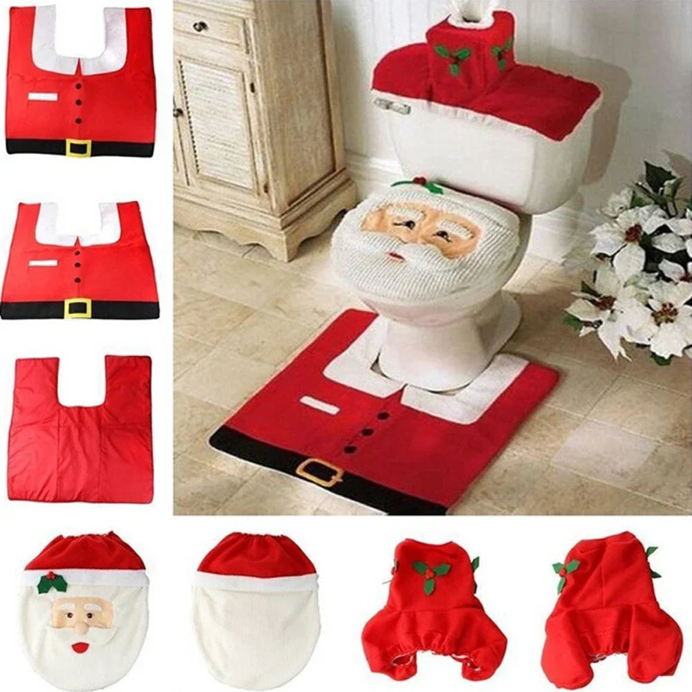 HolidayDecor – Festive Toilet Decoration