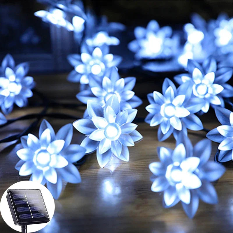 Flora - Solar Powered Flower Garland 