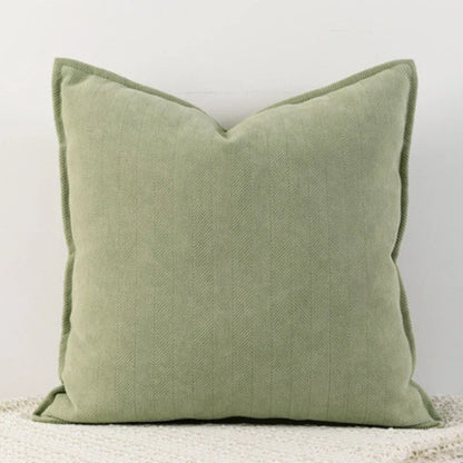 ChenilleCozy - Plain Cushion Cover for Home and Bedroom Decor