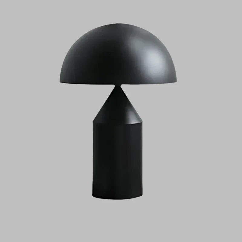 SleekMushroom - Minimalistische Lamp met Gouden Afwerking